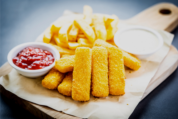 Kids Fish Fingers & Chips